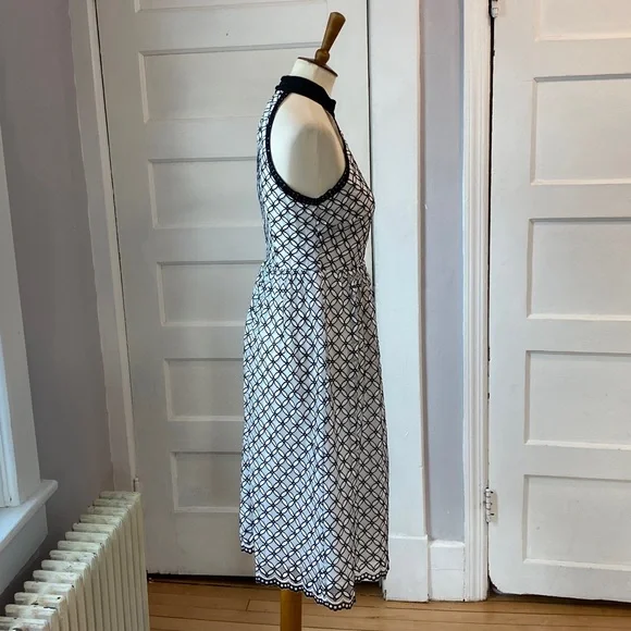 Eri + Ali Ninetta Lace‎ Black White Dress, Size 4 - Picture 12 of 17